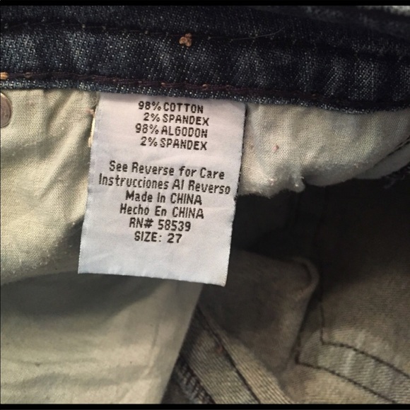 Sts blue jean size 27 - Picture 4 of 4